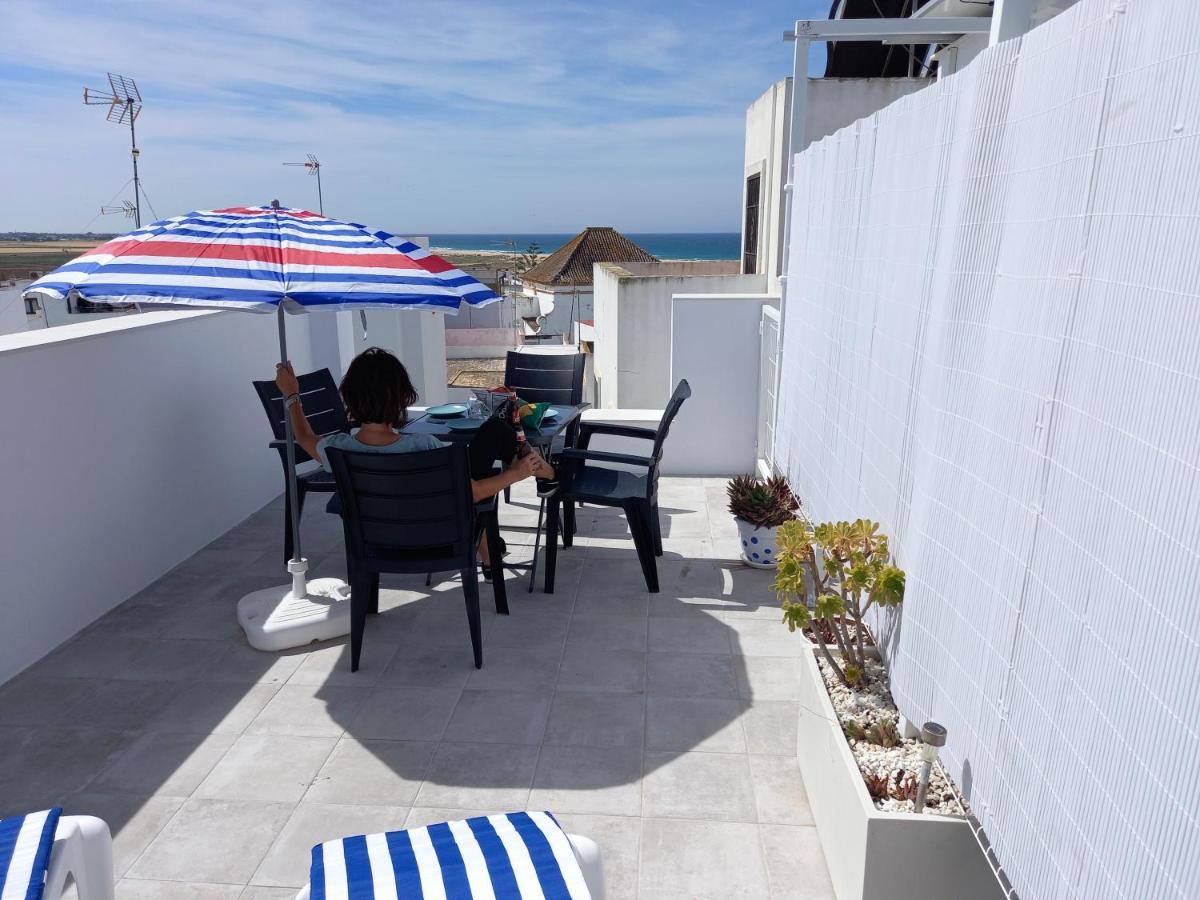 Brand New - Casa El Cuartel With Private Seaview Rooftop Conil De La Frontera Exterior photo
